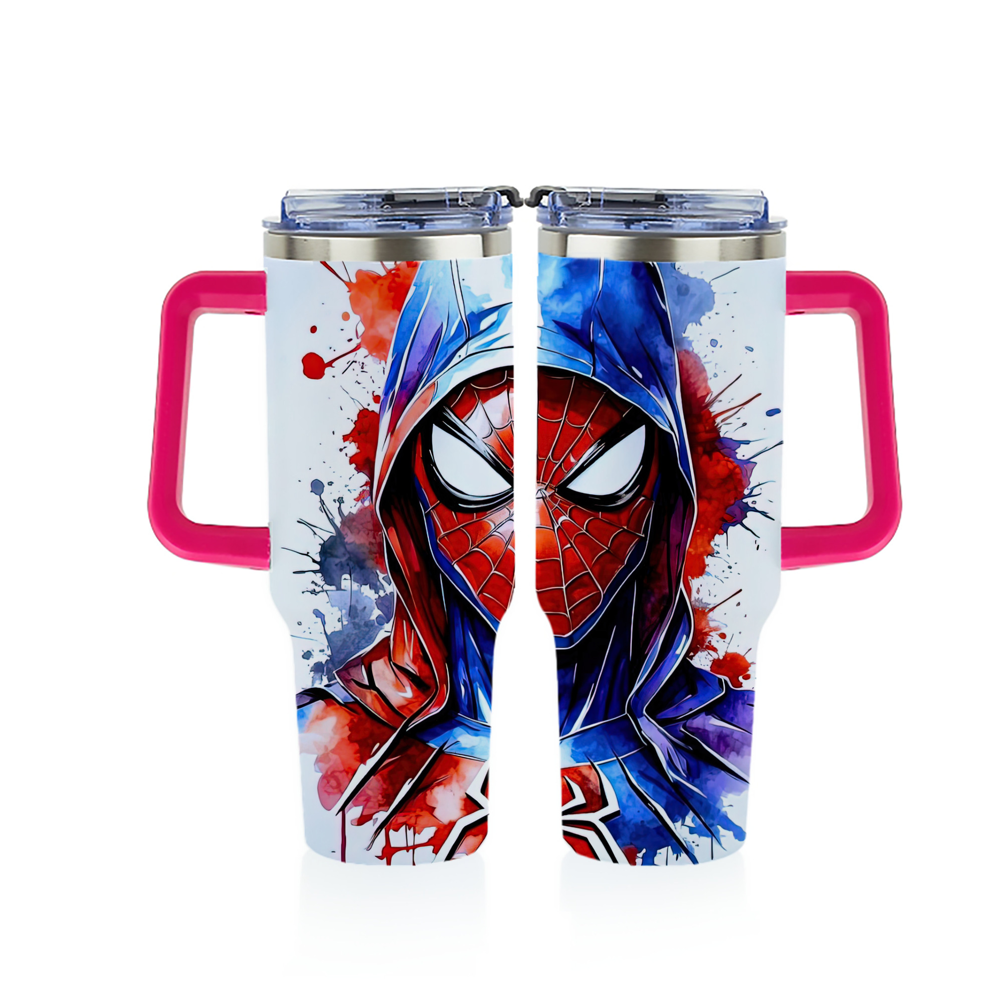 Spider Man スパイダーマン 1200ｍLフルプリント車用タンブラー